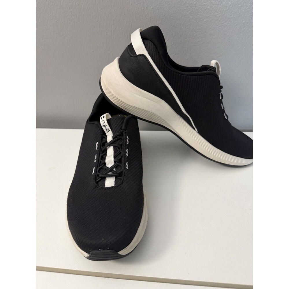Ryka Finesse Arch Support Sneakers Women's Sz 9.5 US Black Comfort Walking Shoes